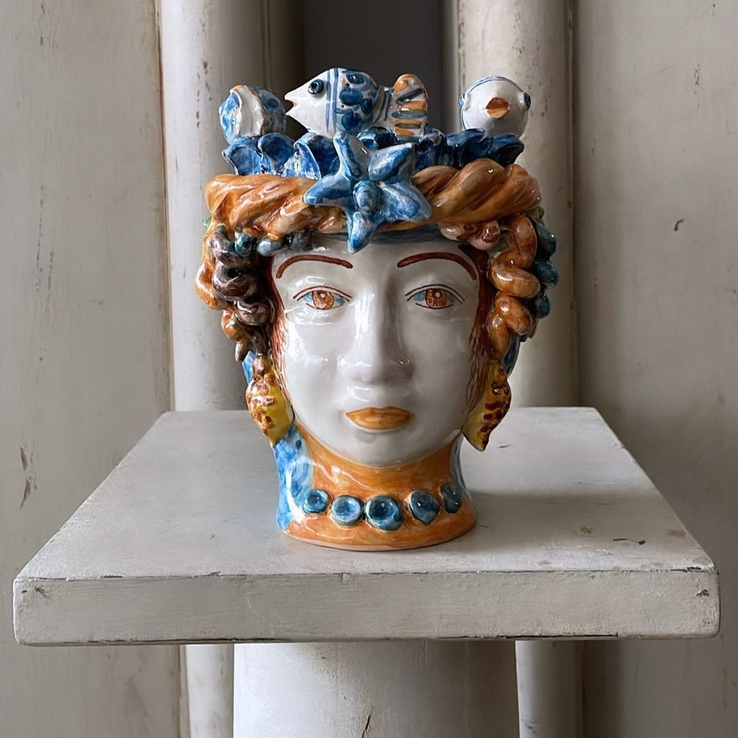 Head vase Lady of the Sea - Bon Ton goods