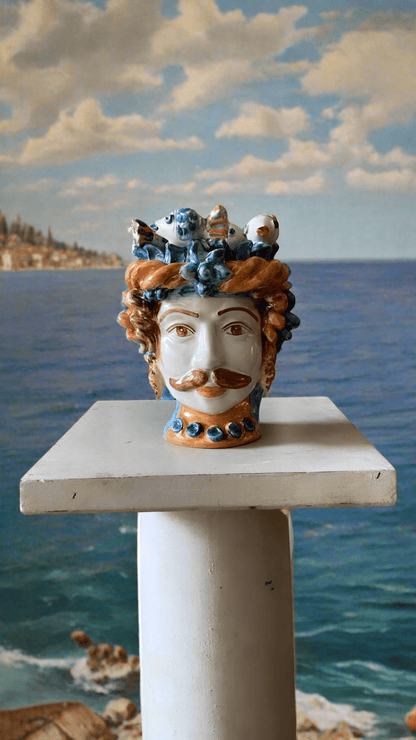 Head vase Man of the Sea - Bon Ton goods