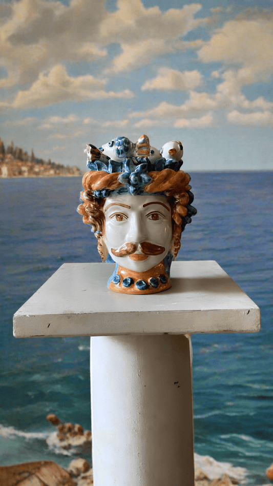Head vase Man of the Sea - Bon Ton goods