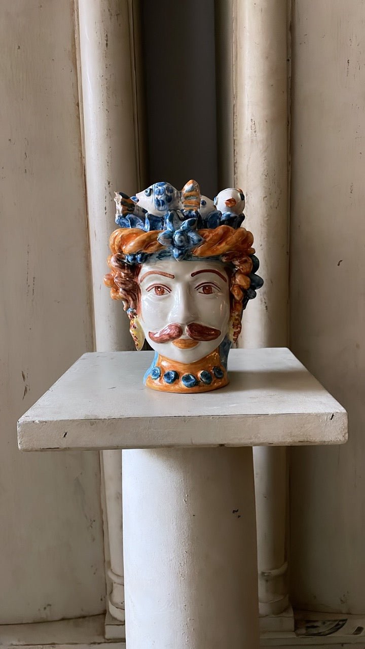 Head vase Man of the Sea - Bon Ton goods