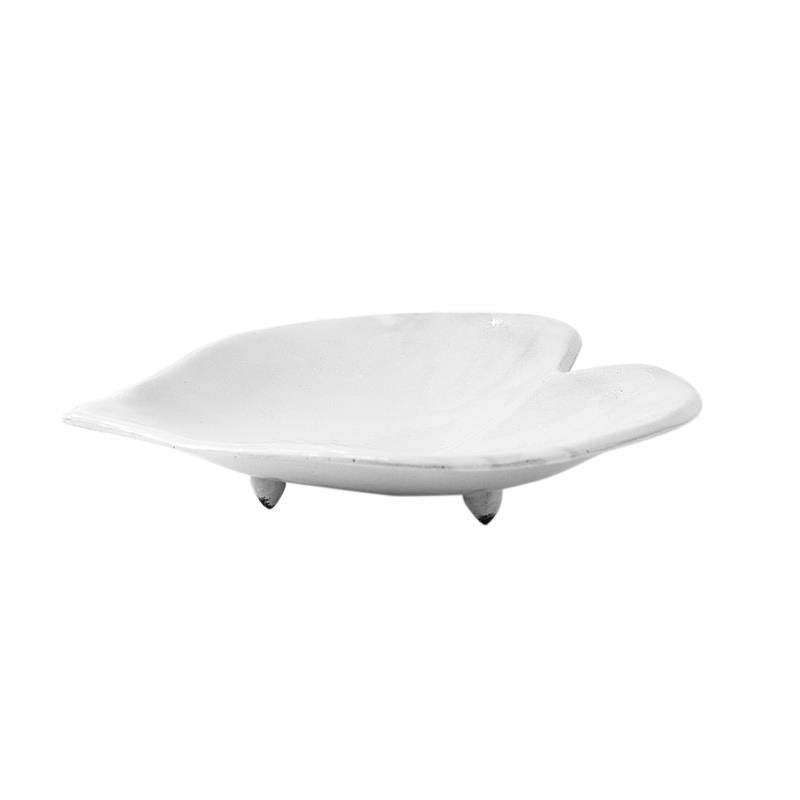 Heart Dessert Plate (Cœur) | Astier de Villatte: Exclusive Pre-Order Item - Bon Ton goods