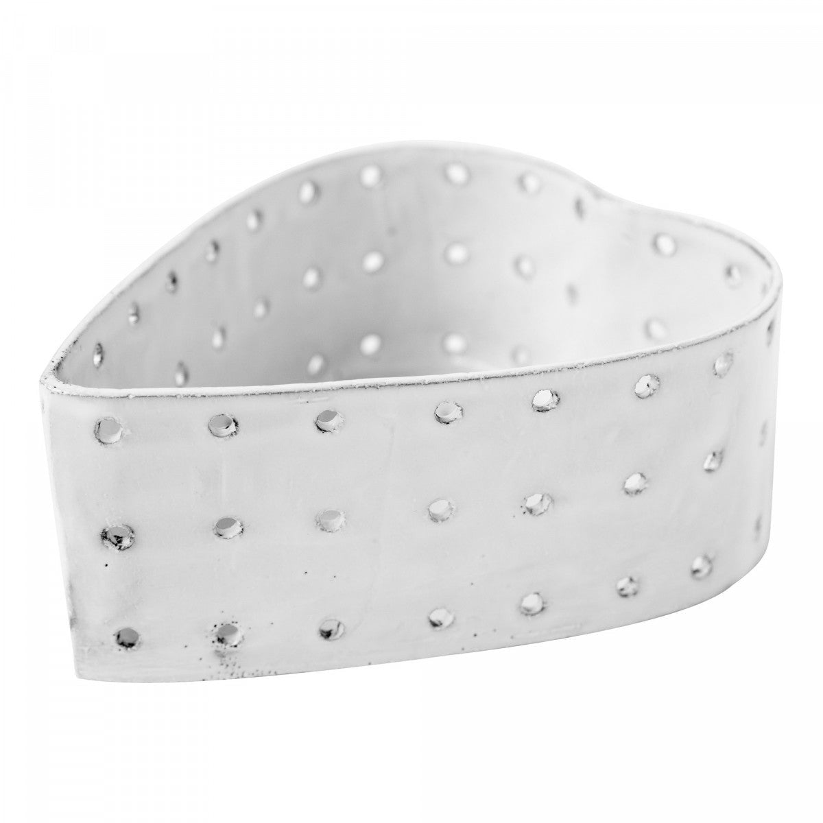 Heart Dish with Holes | Astier de Villatte: Exclusive Pre-Order Item - Bon Ton goods