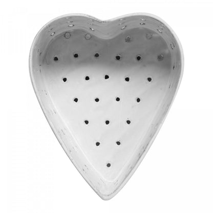 Heart Dish with Holes | Astier de Villatte: Exclusive Pre-Order Item - Bon Ton goods