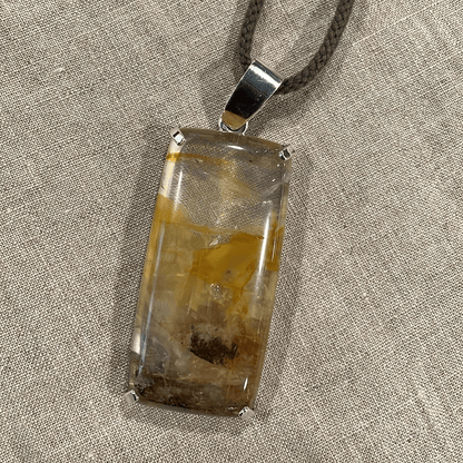 Hematoid Quartz Pendant I | Mikkel Brøgger - Bon Ton goods