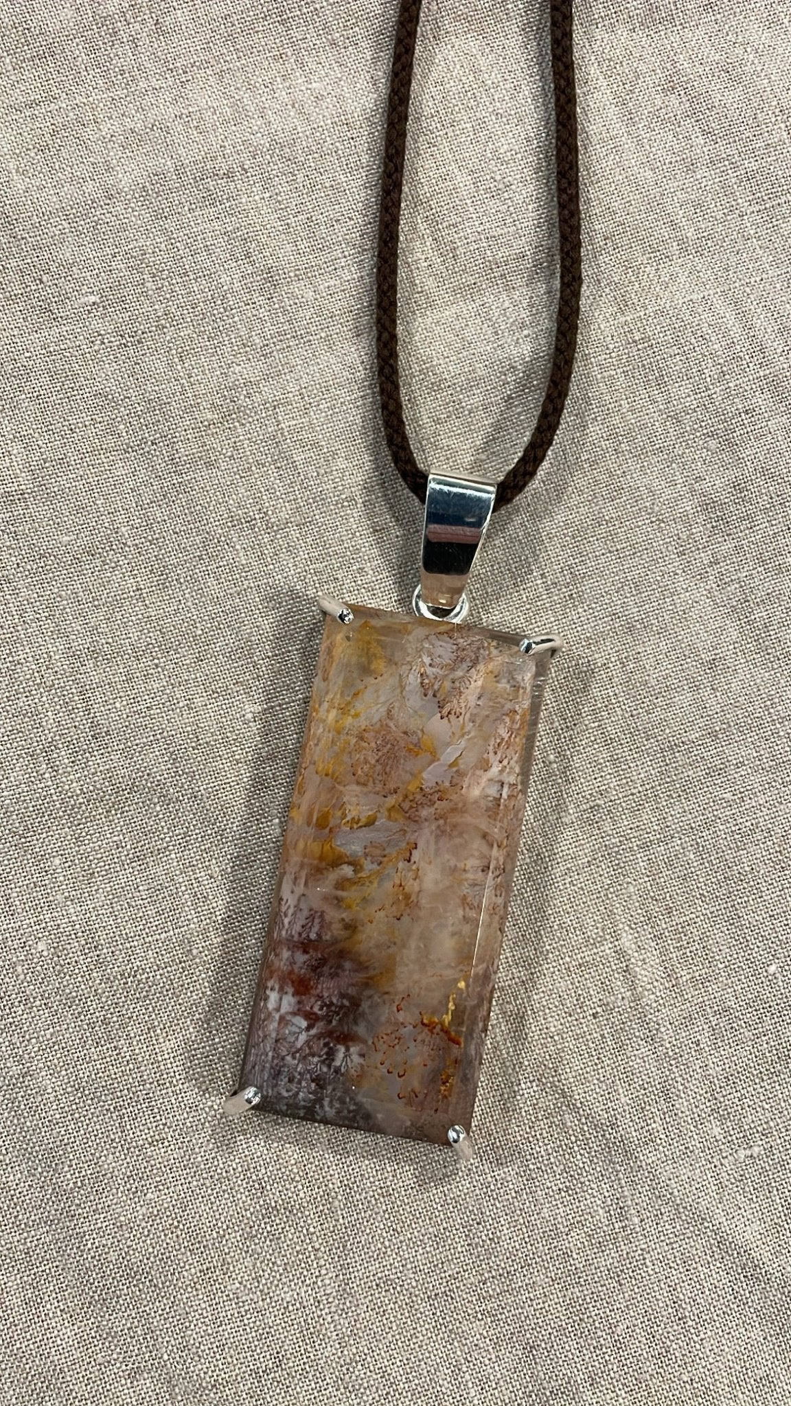 Hematoid Quartz Pendant II | Mikkel Brøgger - Bon Ton goods