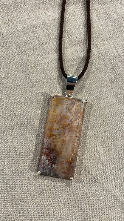 Hematoid Quartz Pendant II | Mikkel Brøgger - Bon Ton goods