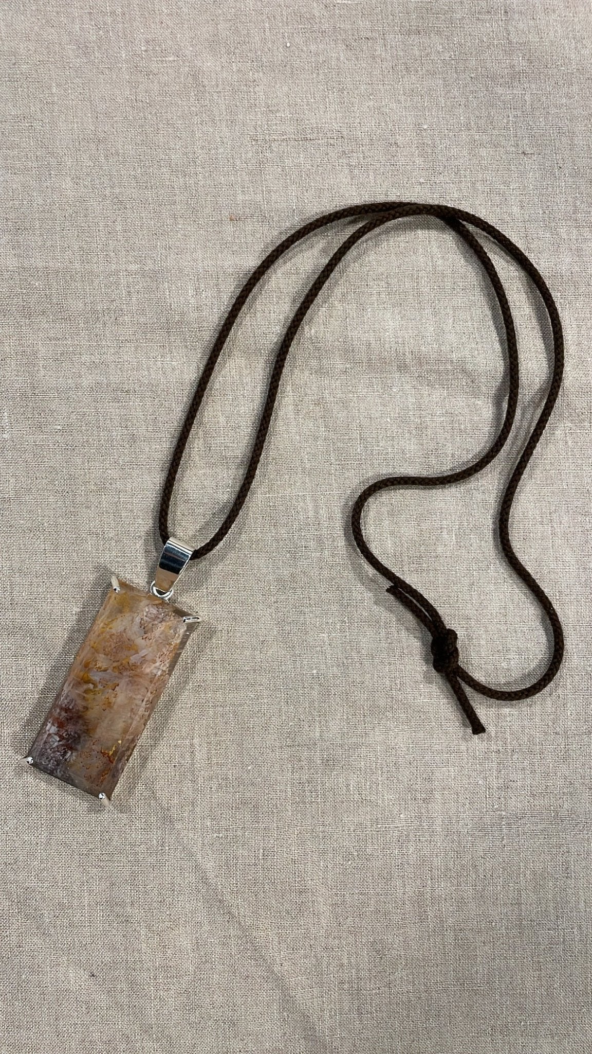 Hematoid Quartz Pendant II | Mikkel Brøgger - Bon Ton goods