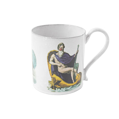 Hercules, Juno and Neptune Mug, John Derian, set of 3 by Astier de Villatte