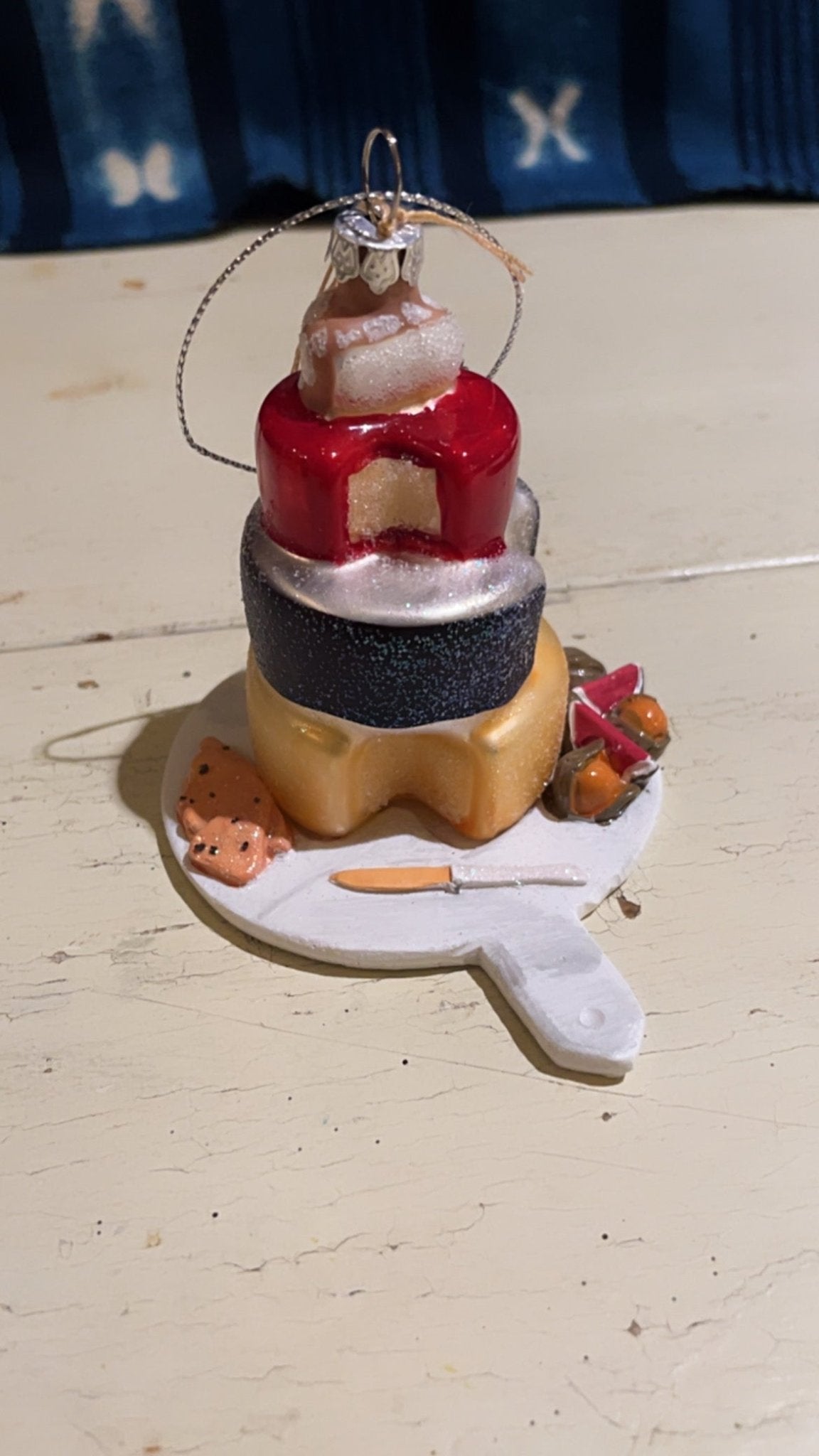 Heritage Cheese Tower | Christmas Ornament - Bon Ton goods