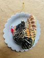 Heritage Turkey Ornament - Bon Ton goods