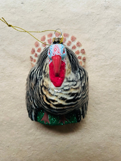 Heritage Turkey Ornament - Bon Ton goods