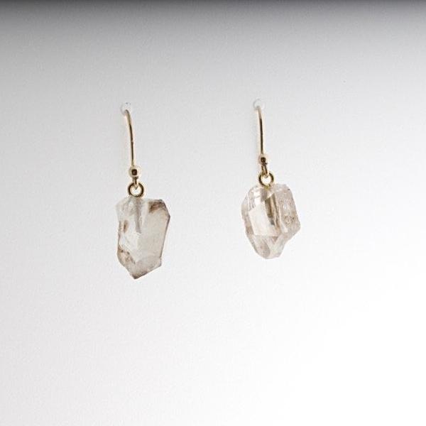 Herkimer Diamond Earrings 5 | Mikkel Brøgger - Bon Ton goods