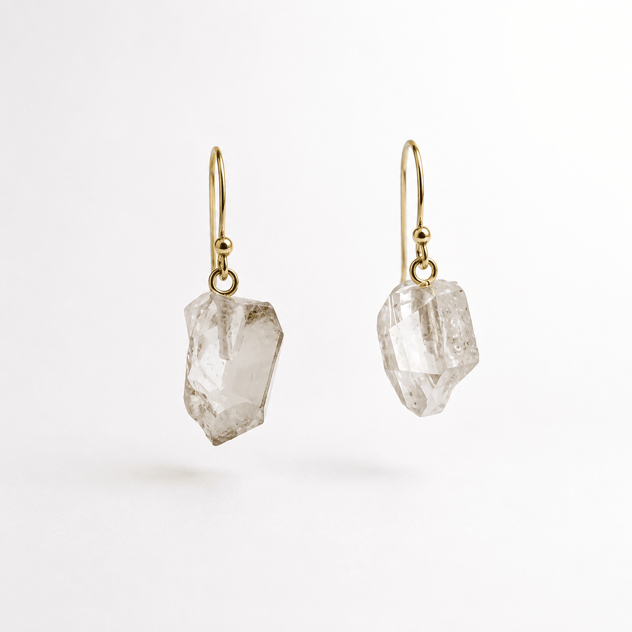 Herkimer Diamond Earrings 5 | Mikkel Brøgger - Bon Ton goods