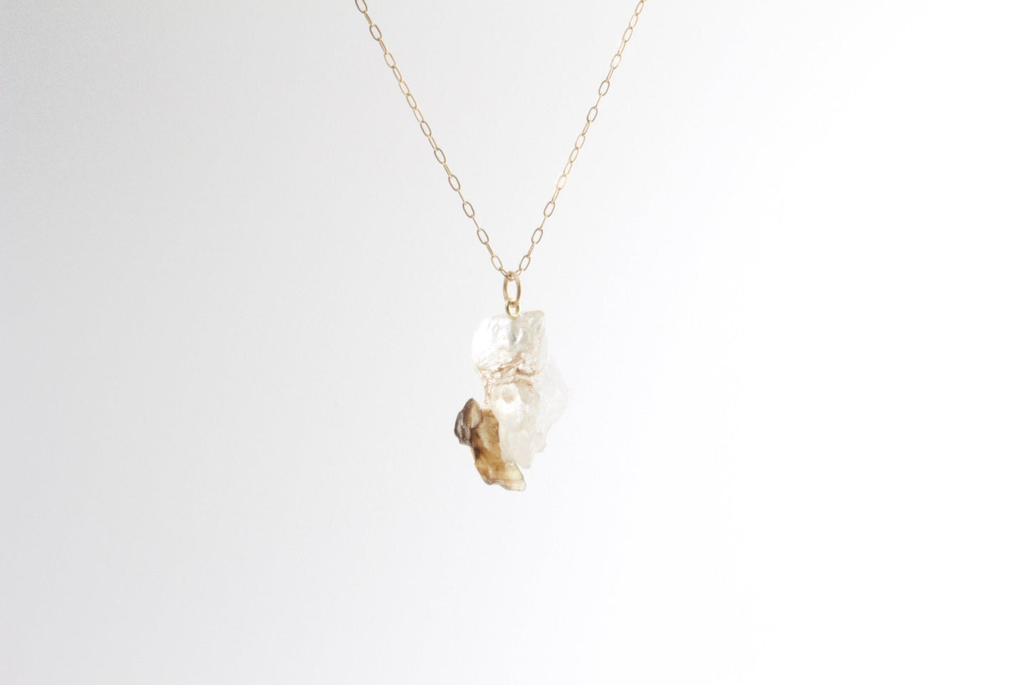 Herkimer Rock Diamond Pendant - Bon Ton goods