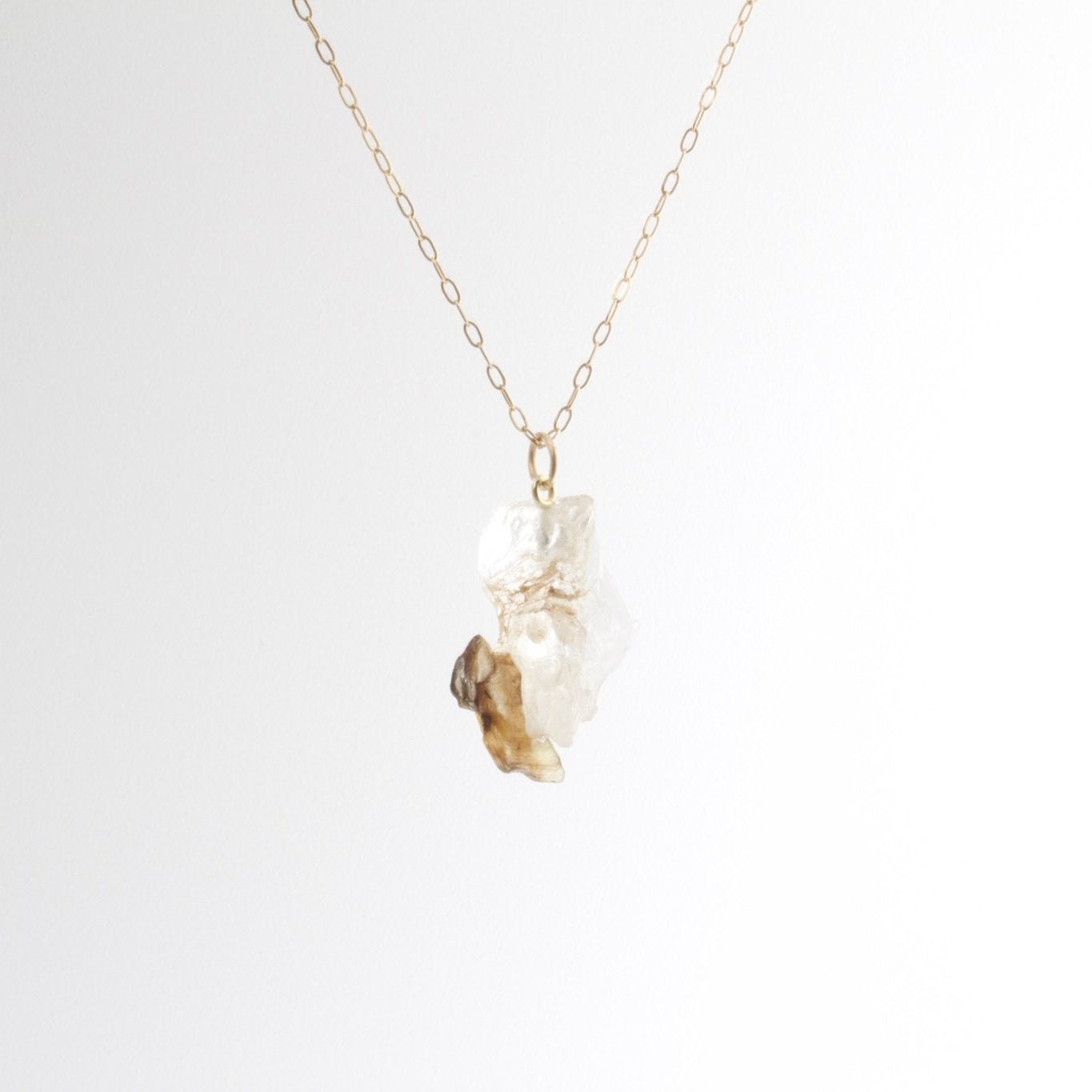 Herkimer Rock Diamond Pendant | Mikkel Brøgger - Bon Ton goods