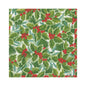 Holly and Mistletoe Paper Luncheon Napkins | Caspari - Bon Ton goods