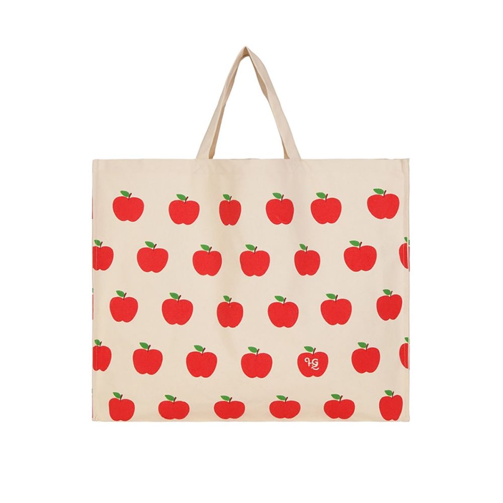 Illustrated and patterned tote bags at BON TON goods