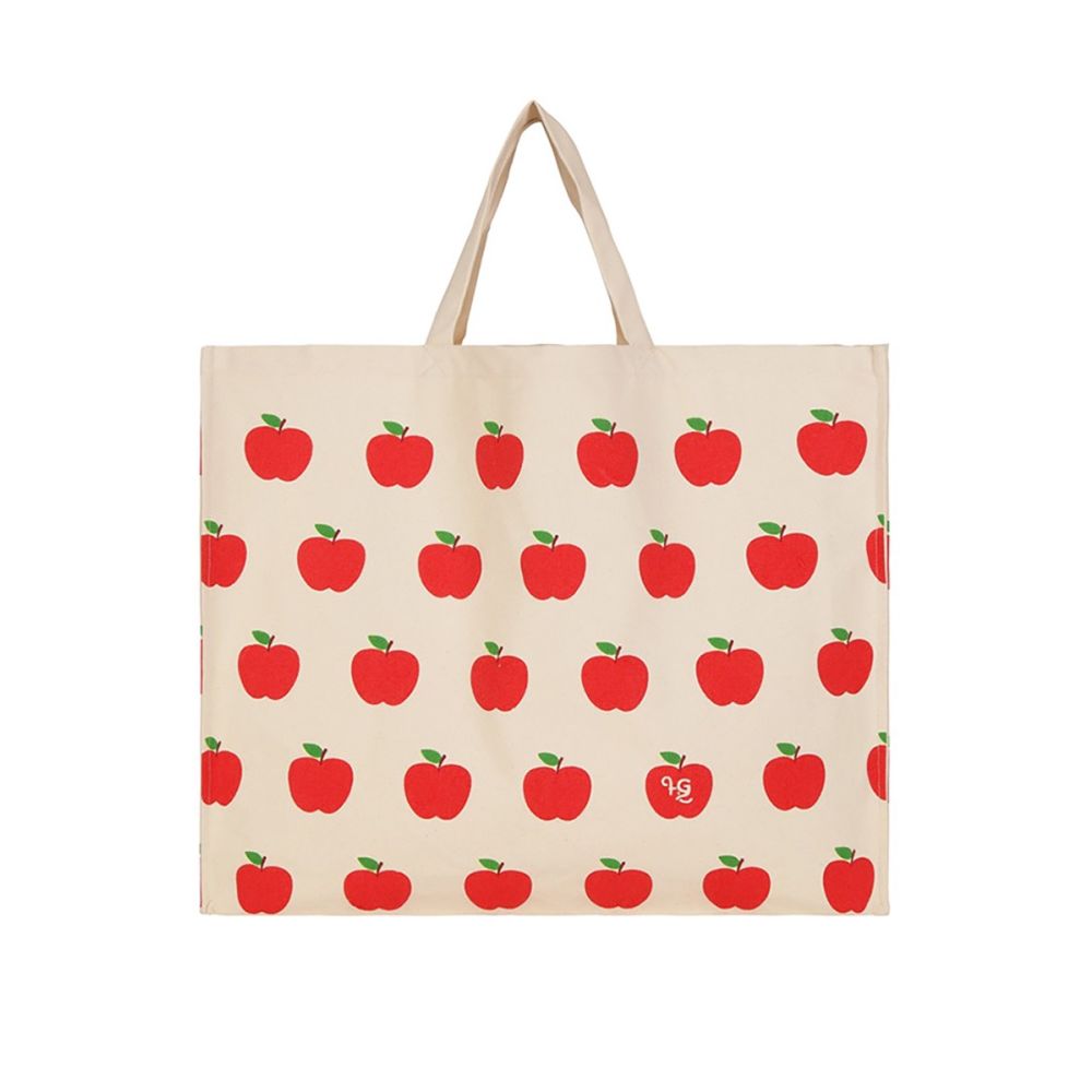 HOLLY GOLIGHTLY - Large Apple Organic Tote Bag - Bon Ton goods