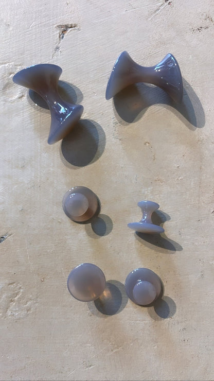Holy Grey Agate Chest Buttons | Ted Muehling - Bon Ton goods