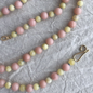 Honey & Pink Opal Bead Necklace | Mikkel Brøgger