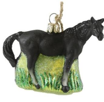 Horse - Black | Christmas Ornament - Bon Ton goods
