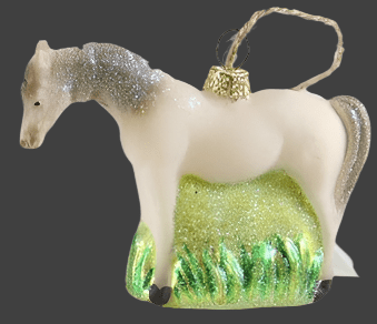 Horse - White | Christmas Ornament - Bon Ton goods