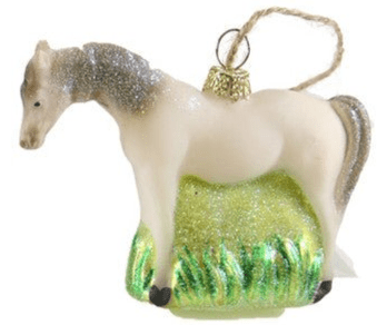 Horse - White | Christmas Ornament - Bon Ton goods
