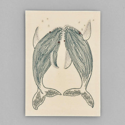 Humpback Whales Card | Coral & Tusk - Bon Ton goods