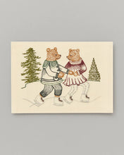 Load image into Gallery viewer, Ice Skaters Card - Bon Ton goods

