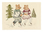 Ice Skaters Card | Coral & Tusk - Bon Ton goods