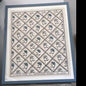 "Oeillets" Domino Paper No. 53B – Framed Antique-Style Print | Antoinette Poisson