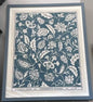 "Indienne" NO. 30B Domino Paper – Framed Antique-Style Print | Antoinette Poisson