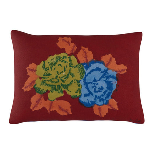 Indian Tiger Red Cushion - Small | Lisa Corti - Bon Ton goods