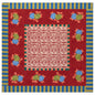 Indian Tiger Red Tablecloth 180X180 | Lisa Corti - Bon Ton goods