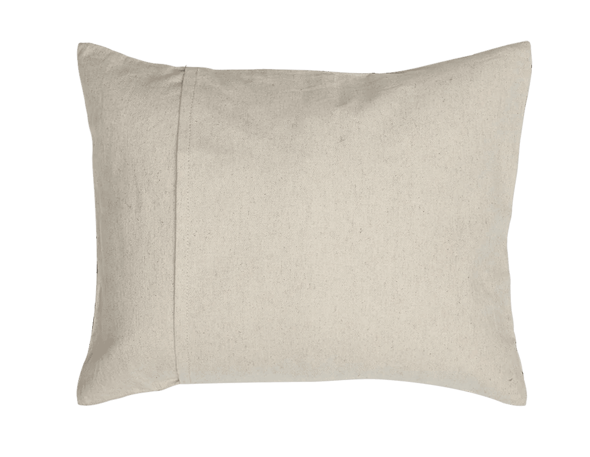 Indienne Blue Small Cushion | Antoinette Poisson Linen Cushion – Domino Paper Design - Bon Ton goods