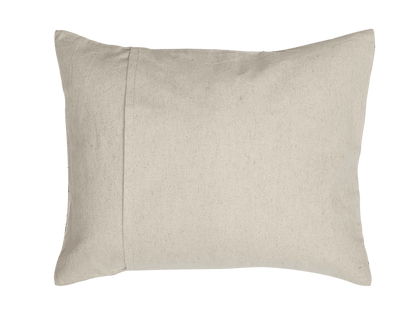 Indienne Blue Small Cushion | Antoinette Poisson Linen Cushion – Domino Paper Design - Bon Ton goods