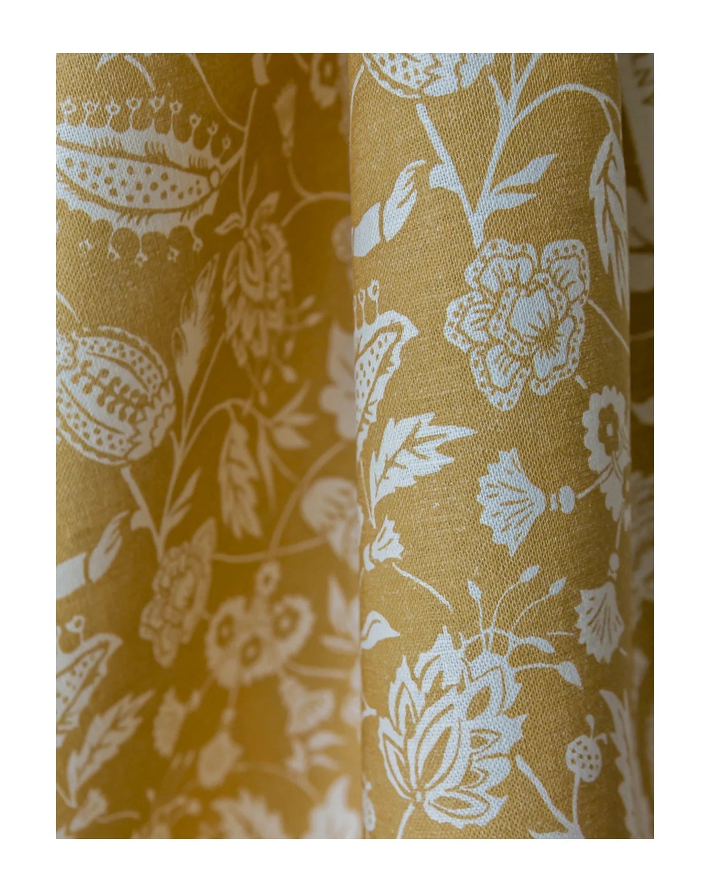 Indienne Cushion | Antoinette Poisson Linen Cushion – Domino Paper Design - Bon Ton goods