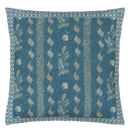 Indigo Circles Cushion | John Derian - Bon Ton goods