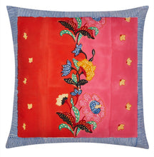 Load image into Gallery viewer, Indonesian Red Rose Pillow - Bon Ton goods
