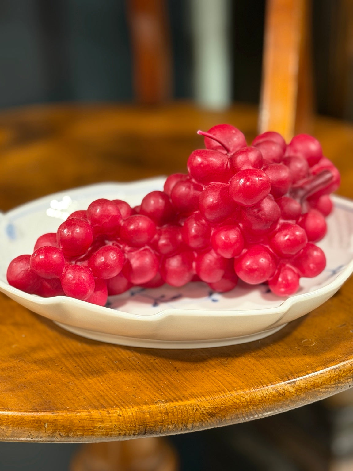 Red grapes — handmade Introna wax candles at BON TON goods