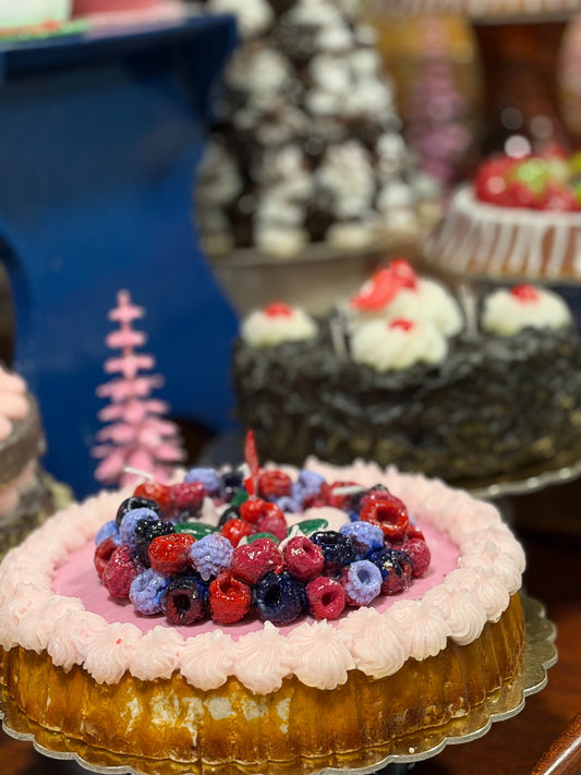 Cereria Introna wax cakes and candles displayed at BON TON goods in Malmö