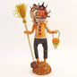 Jack-O-Lantern Pumpkin Playground Figure - Vintage Inspired Spun Cotton | Vintage by Crystal Spun Cotton Ornament - Bon Ton goods