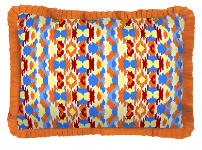 Jaquikat Cobalt Cushion Cover | Lisa Corti - Bon Ton goods