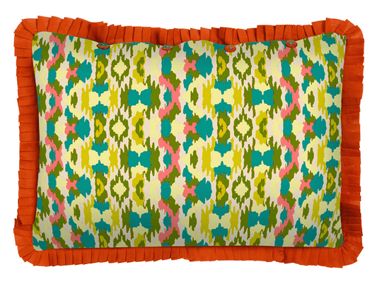 Jaquikat Ferozi Green Cushion Cover | Lisa Corti - Bon Ton goods