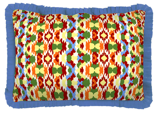 Jaquikat Maroon Cushion Cover | Lisa Corti