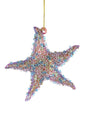 Jeweled Starfish Glass Christmas Ornament by Cody Foster