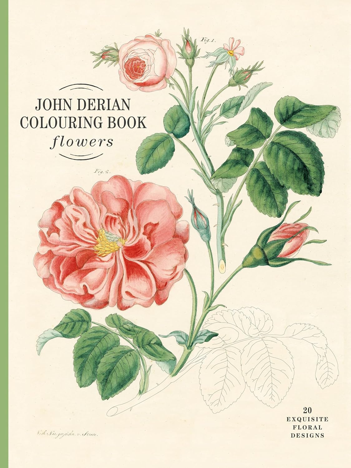 Cover of John Derian Colouring Book: Flowers