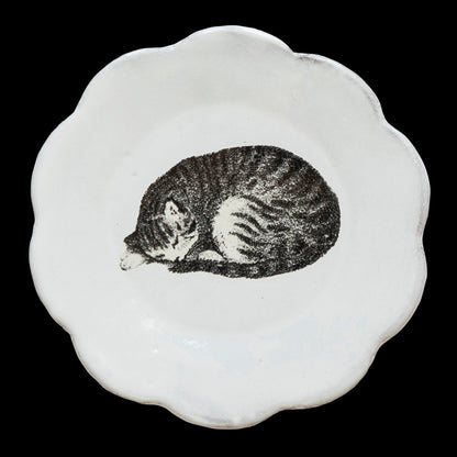 John Derian Sleeping Cat Dish | Astier de Villatte - Bon Ton goods