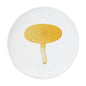 John Derian Small Agaric Caustique Plate by Astier de Villatte, view 1