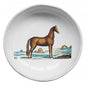 John Derian Small Brown Horse Dish by Astier de Villatte, view 1
